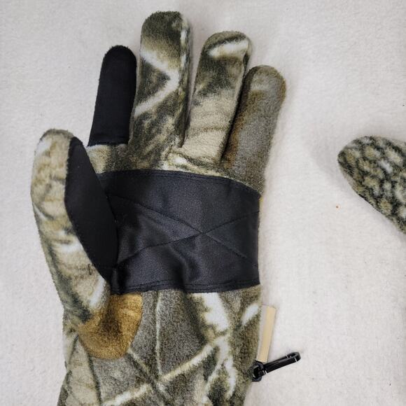 Outfitters Ridge Gloves Camo Green Woodlands Gorpcore Cold Warm Hunter Hunting - Picture 10 of 11
